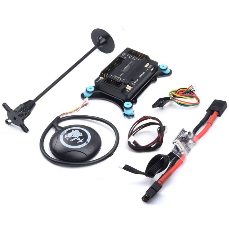 APM 2.8 Flugcontroller mit 8N -GPS -Kompass- und Leistungsmodul, die mit F450 S500 Remote FPV -Drohne und RC -Flugzeug kompatibel ist(WITHPOWERMODULE SET) von AWGSRZIU