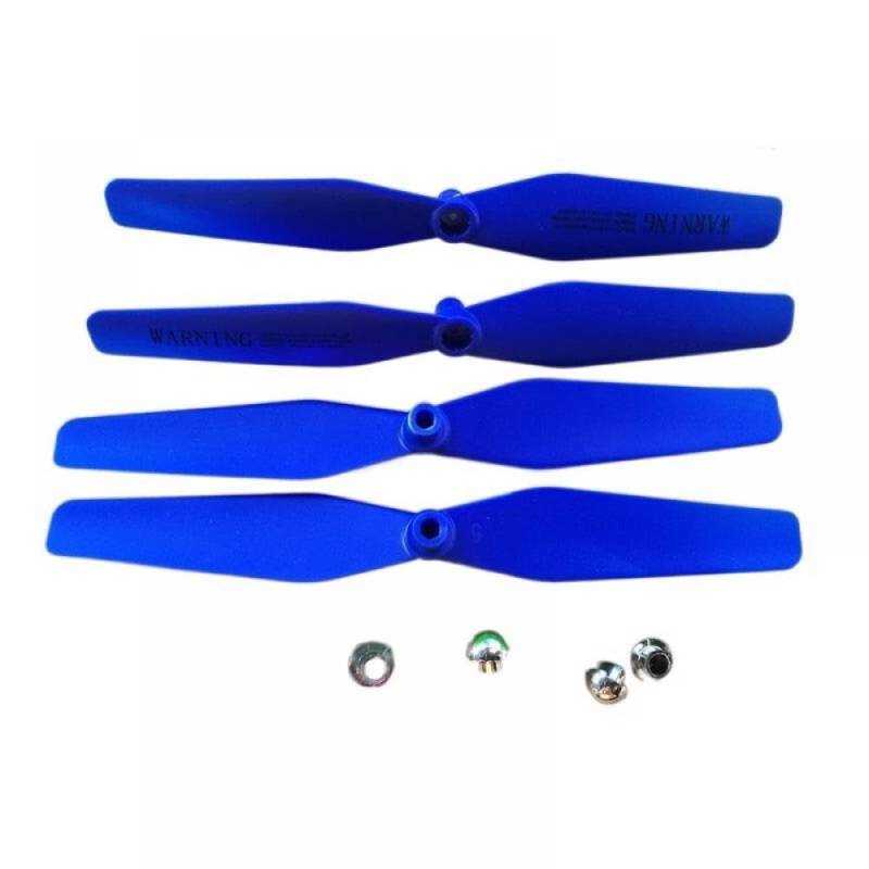 Hexagonales Loch 14,5 cm 145 mm 3,5 mm 5 mm CW CCW Propellers Hauptkompatibel mit R/C -Drohnen -Quadcopter -Modellen x5HW x5HC xs809(3.5MM-BLUE) von AWGSRZIU