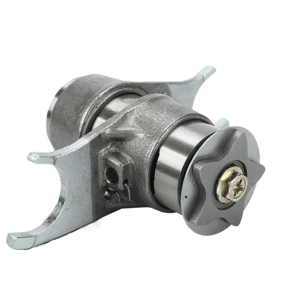 Motorradgetriebe Gabeln und Schalttrommel Kompatibel mit LF140 LF125 Start in neutralen horizontalen Kick -Starter -Motor -Schmutzbikes kompatible Teile(SHIFT DRUM 01234) von AWGSRZIU