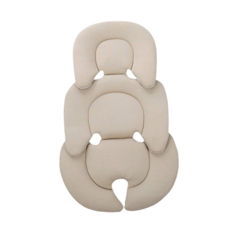 ＡＷＨＡＯ Polsterung für Kinderwagensitz, Innenteil für Babyhochstuhl, atmungsaktive Matratze, Beige von ＡＷＨＡＯ