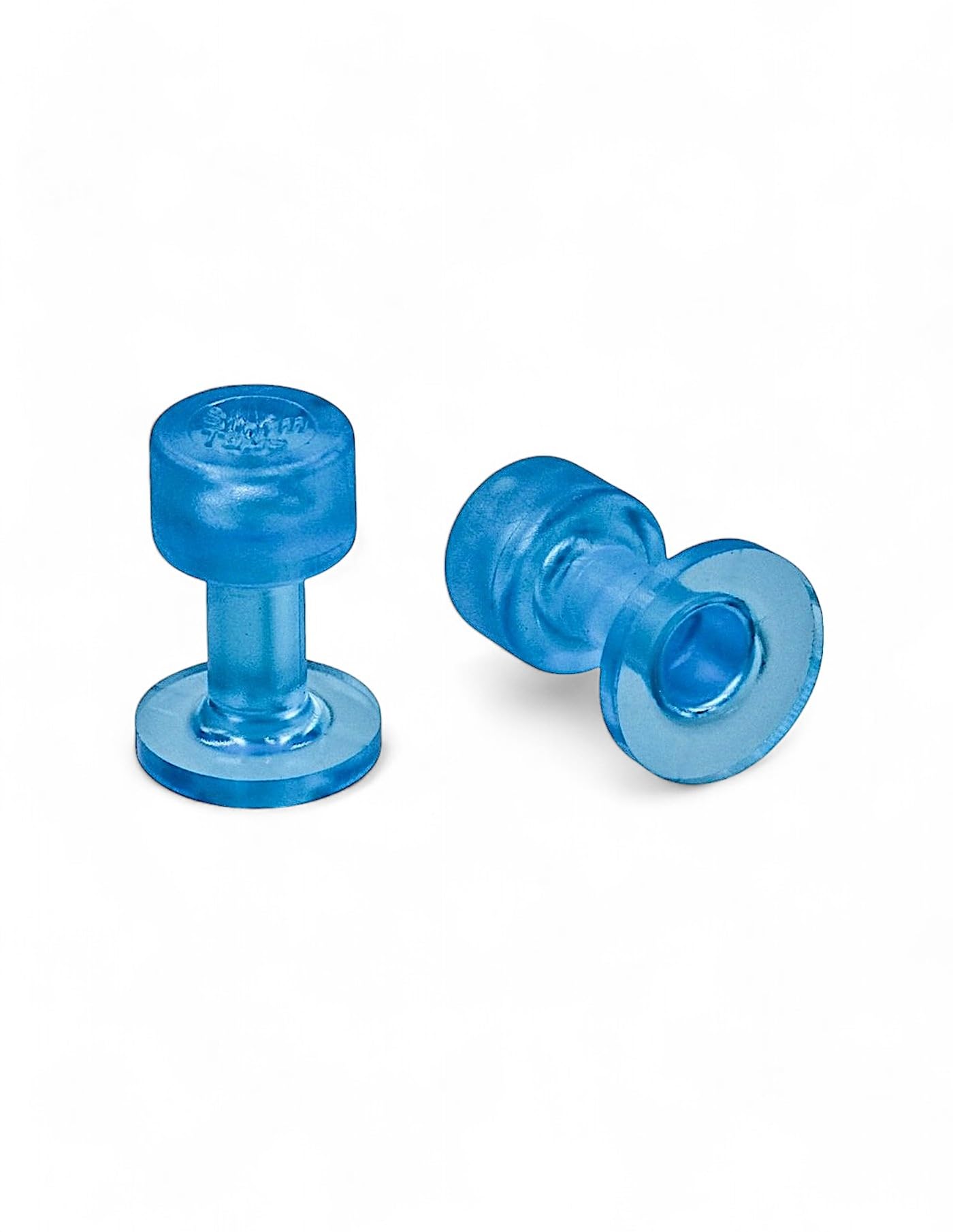 AWSPLASTIC Saugheber Storm TABS 15 mm PDR Abzieher zur Entfernung von Ankerstiften ohne Lackierung für Hagelgipfel - (Crystal Blau, Packung mit 5 Stück) von AWSPLASTIC