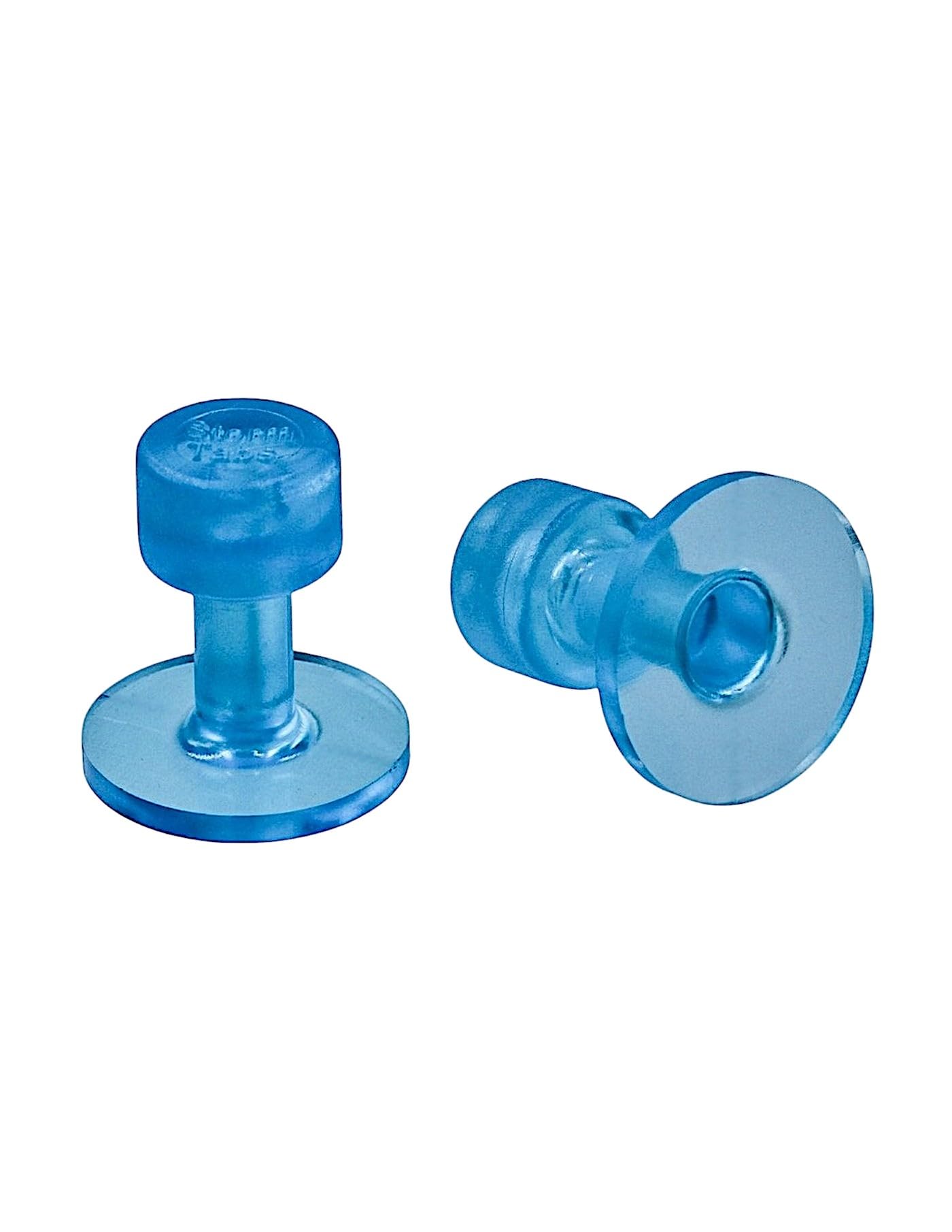 AWSPLASTIC Saugnapf Storm TABS 20 mm PDR Abzieher zur Entfernung von Ankerstiften ohne Lackierung für Hagelgipfel - (Crystal Blau, Packung mit 5 Stück) von AWSPLASTIC