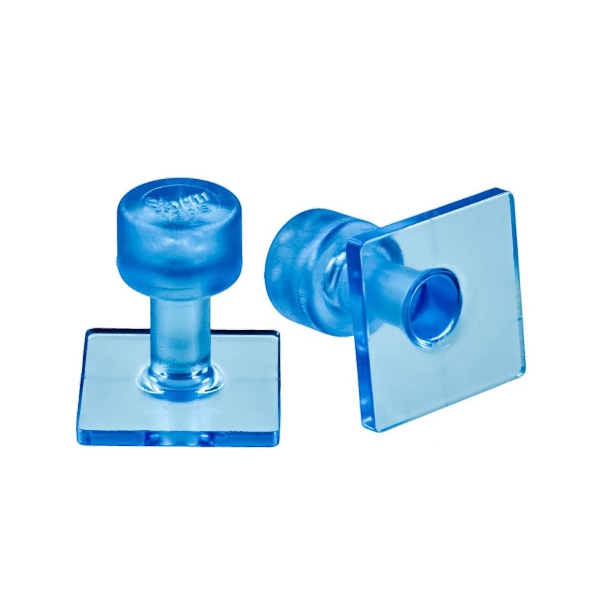 PDR Klebeadapter STORMTABS 20 X 20 mm Crystal Line für Hageldellen Zugadapter Glue Tabs for Paintless Dent Repair (Crystal Blue, Packung 5 Stück) - AWSPLASTIC 02020CR von AWSPLASTIC