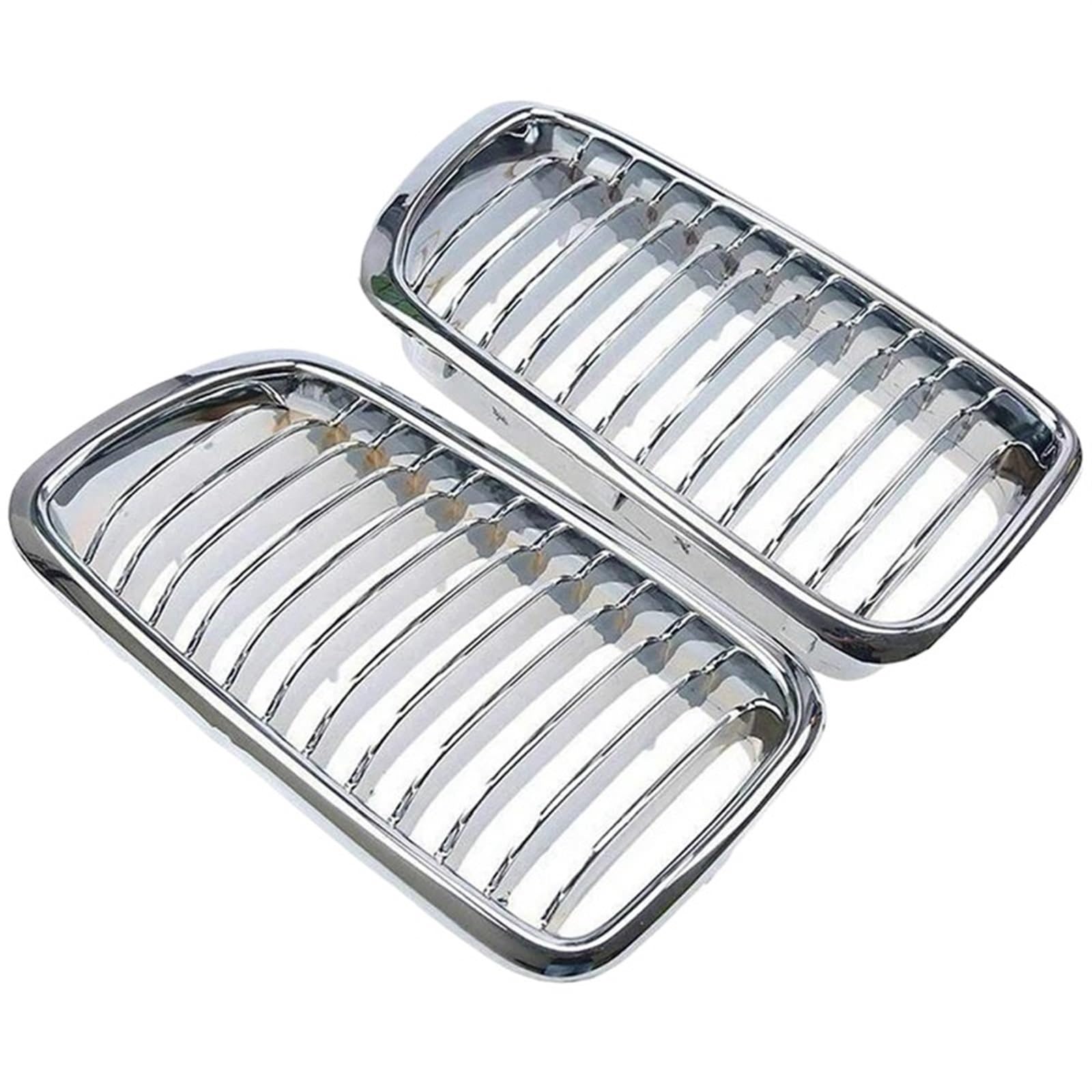 AWUJI [Replacement] 1 Paar Chrom Front Niere Grill for BMW 7-Serie E38 730IL/735I/725Tds/728I/750I for Limousine 1994-2001 Front Grill von AWUJI