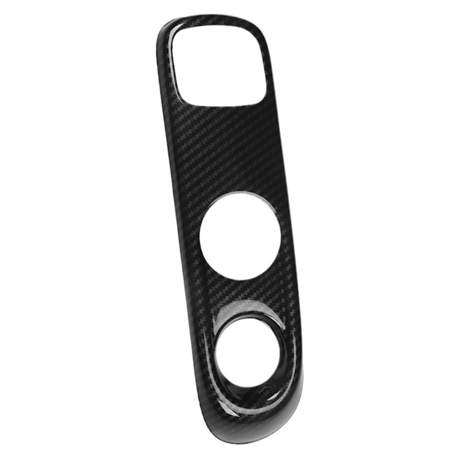 AWUJI [Replacement] Carbon Fiber Schaltknauf Panel Rahmen Abdeckung Trim for Mercedes-Benz for Smart 451 for Fortwo Auto Interior Styling von AWUJI