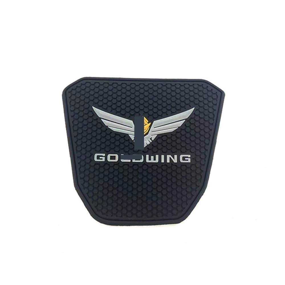 AXCAR FÜR Goldwing 1800 FÜR GL1800 FÜR Gl 1800 Motorrad Aufkleber Tank Pad Stamm Kraftstoff Tank Schutz Aufkleber Grip Traktion(Black 1 Set) von AXCAR