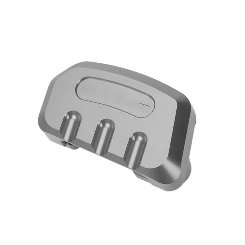 AXCAR FÜR PCX125 FÜR PCX150 FÜR PCX160 FÜR PCX ​​150 160 Motorrad Fuß Seite Brace Pad Seitenständer Verlängerung Pad Ständer Platte Pad Ständer Stützpolster(Gray1) von AXCAR