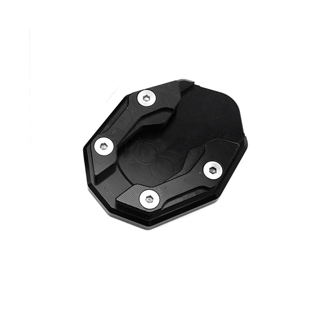 AXCAR Für PCX125 Für PCX150 Für PCX160 Für PCX 125/150/160 Motorrad Zubehör Seite Stehen Verlängerung Ständer Enlarger Platte Pad Ständer Stützpolster(Color-1) von AXCAR