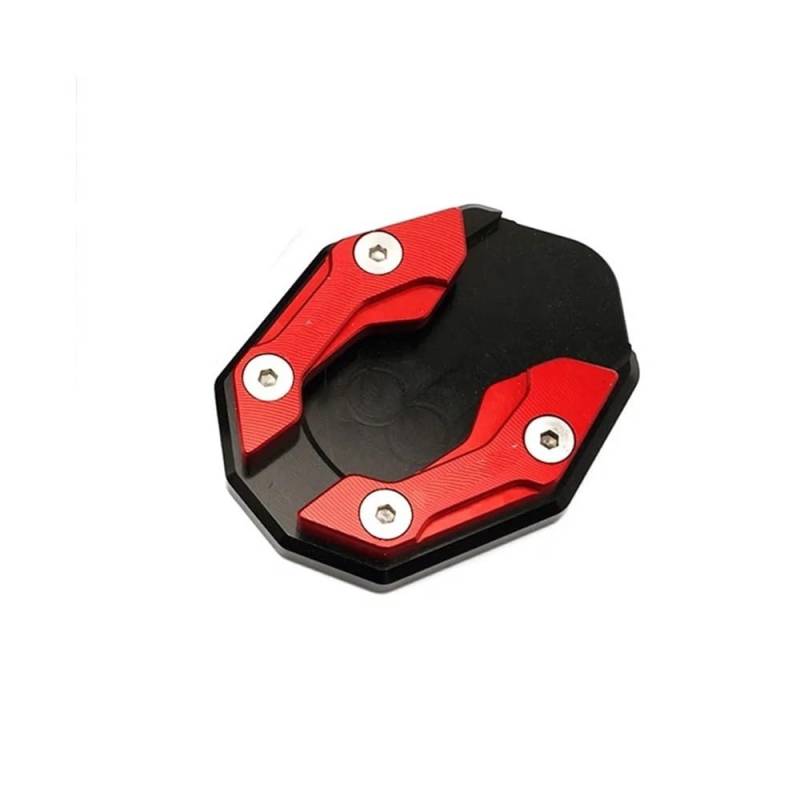 AXCAR Für PCX125 Für PCX150 Für PCX160 Für PCX 125/150/160 Motorrad Zubehör Seite Stehen Verlängerung Ständer Enlarger Platte Pad Ständer Stützpolster(Color-3) von AXCAR