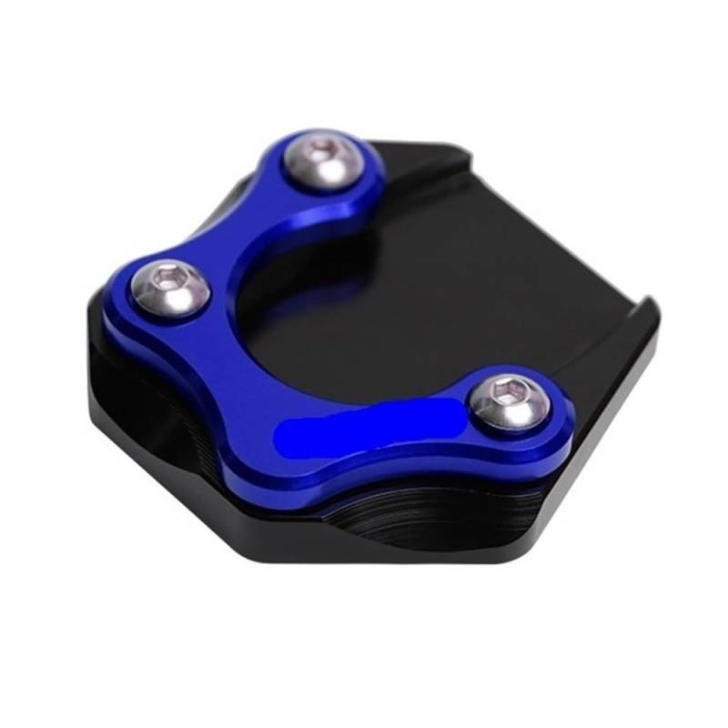 AXCAR Für Rebel 500 250 Für Rebel 300 Für CMX 500 Für CMX300 Motorrad Seitenständer Fußvergrößerungsplatte Pad Ständer Unterstützung Pad Shell Cover Ständer Stützpolster(Blue) von AXCAR