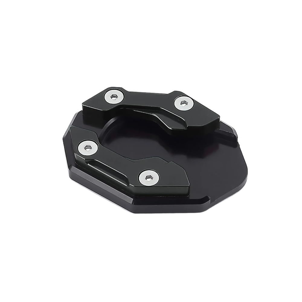 AXCAR Für Y&AMAHA Für YZF-R15 Für YZFR15 Für YZF R15 17-23 Motorrad Verlängerung Platte Ständer Fuß Fuß Seite Stehen Zubehör Ständer Stützpolster(Black) von AXCAR