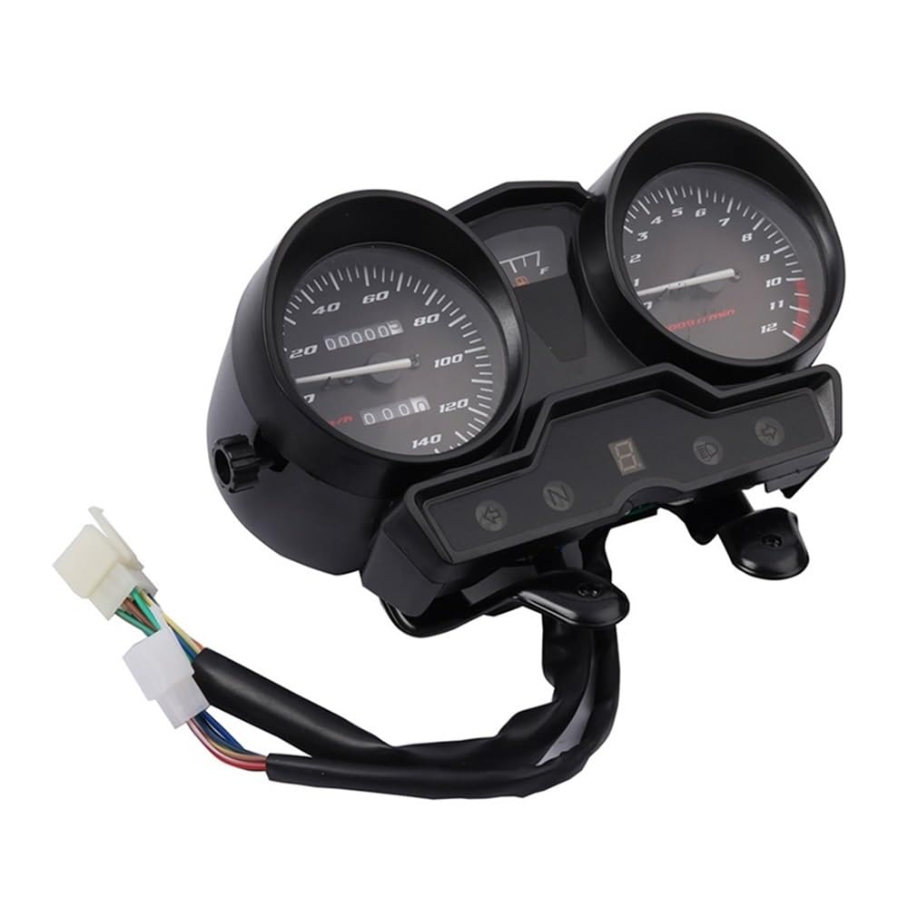 AXCAR Kilometerzähler DC12V Motorrad Tachometer Tacho Instrument Montage Dashboard Für Ybr 125 2005-2009 von AXCAR