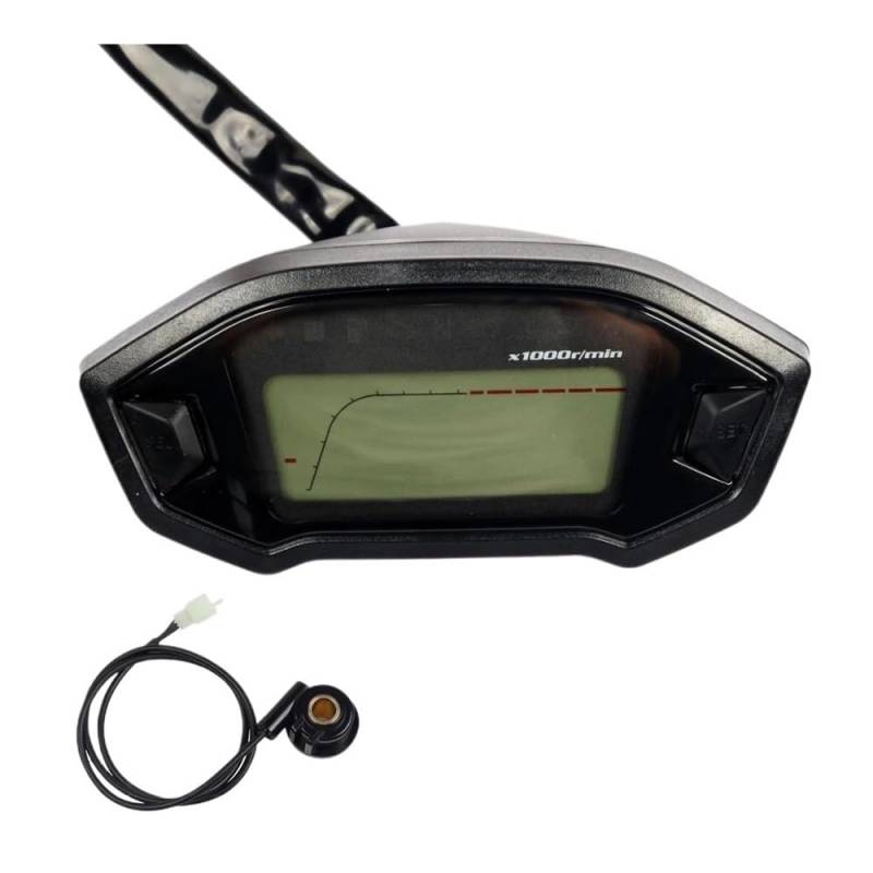 AXCAR Kilometerzähler Für MSX Für MSX125 Für Grom125 Motorrad Tacho Digital Dash Dashboard Anzeige Drehzahlmesser Kilometerzähler Meter Teil(Color12) von AXCAR