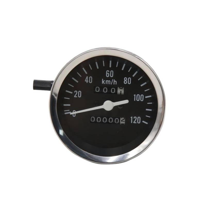 AXCAR Kilometerzähler Motorrad LCD-Computer-geschwindigkeitsmesser-grüne 12V Dual Kilometerzähler Tachometer Tachometer Cluster Anzeige Für EN(Color-1) von AXCAR