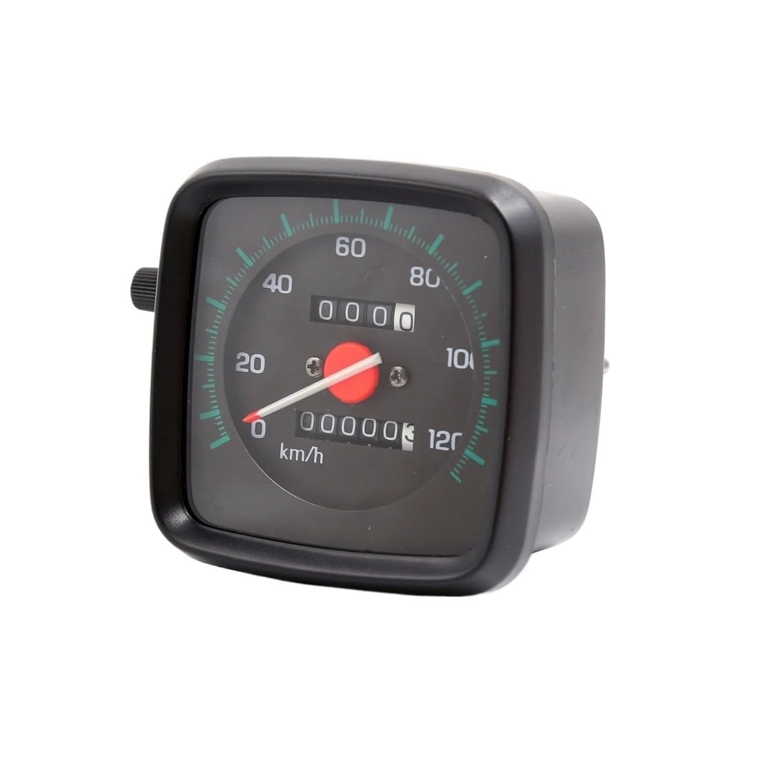 AXCAR Kilometerzähler Motorrad LCD-Computer-geschwindigkeitsmesser-grüne 12V Dual Kilometerzähler Tachometer Tachometer Cluster Anzeige Für EN(Size-2) von AXCAR