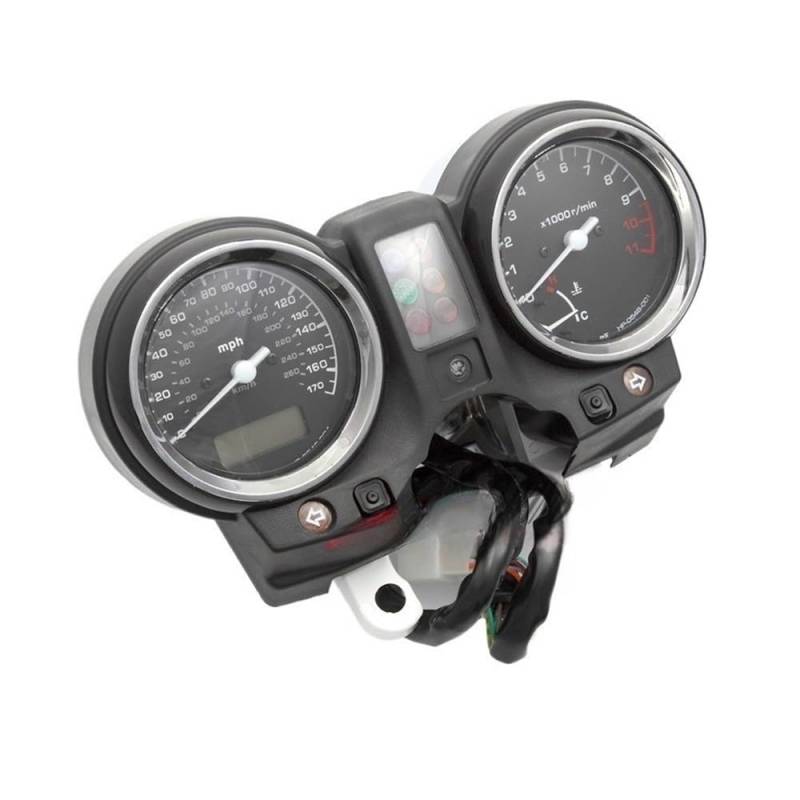 AXCAR Kilometerzähler Motorrad Messgeräte Cluster Tachometer Drehzahlmesser Kilometerzähler KM/H RPM Instrument Meter Für CB900 Für Hornet 900 Für CB919F 2002-2007 von AXCAR