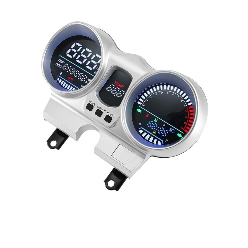 AXCAR Kilometerzähler Motorrad Tachometer Universal Digital Dashboard Instrument Für CBX250 Für CBF250 Für Twister 2001-2008 von AXCAR