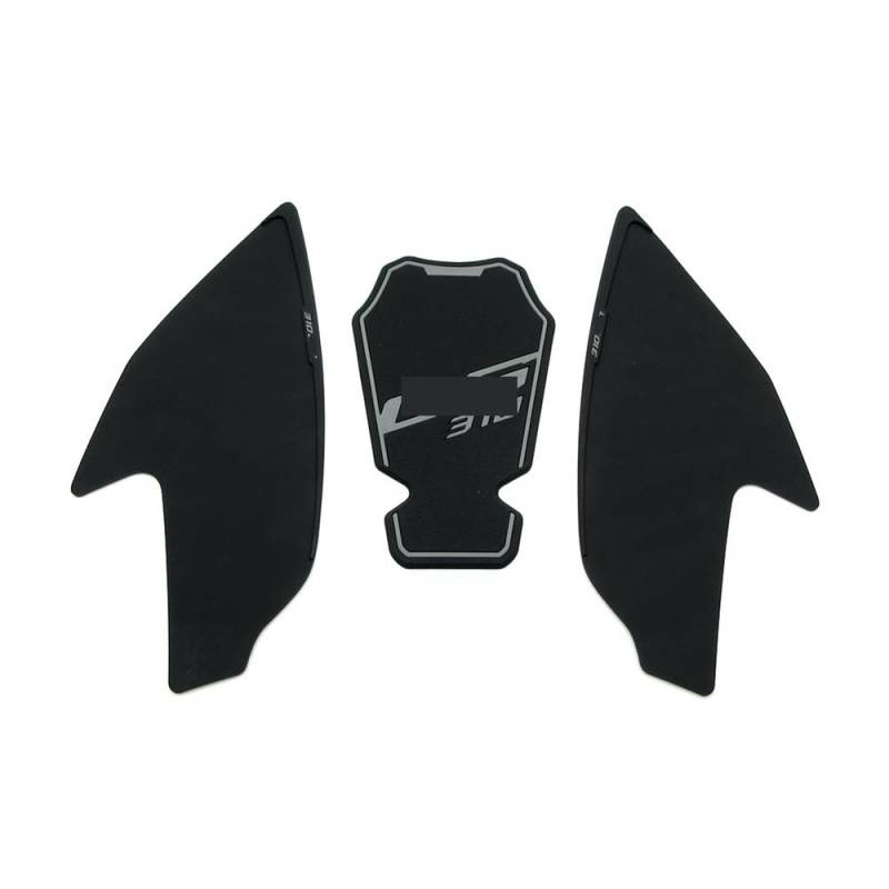 AXCAR Motorrad Anti Slip Öl Tank Pad Schutz Aufkleber Gas Seite Aufkleber Für G310GS Für G310 Für G 310 Für GS 310GS(Full Set Grey) von AXCAR