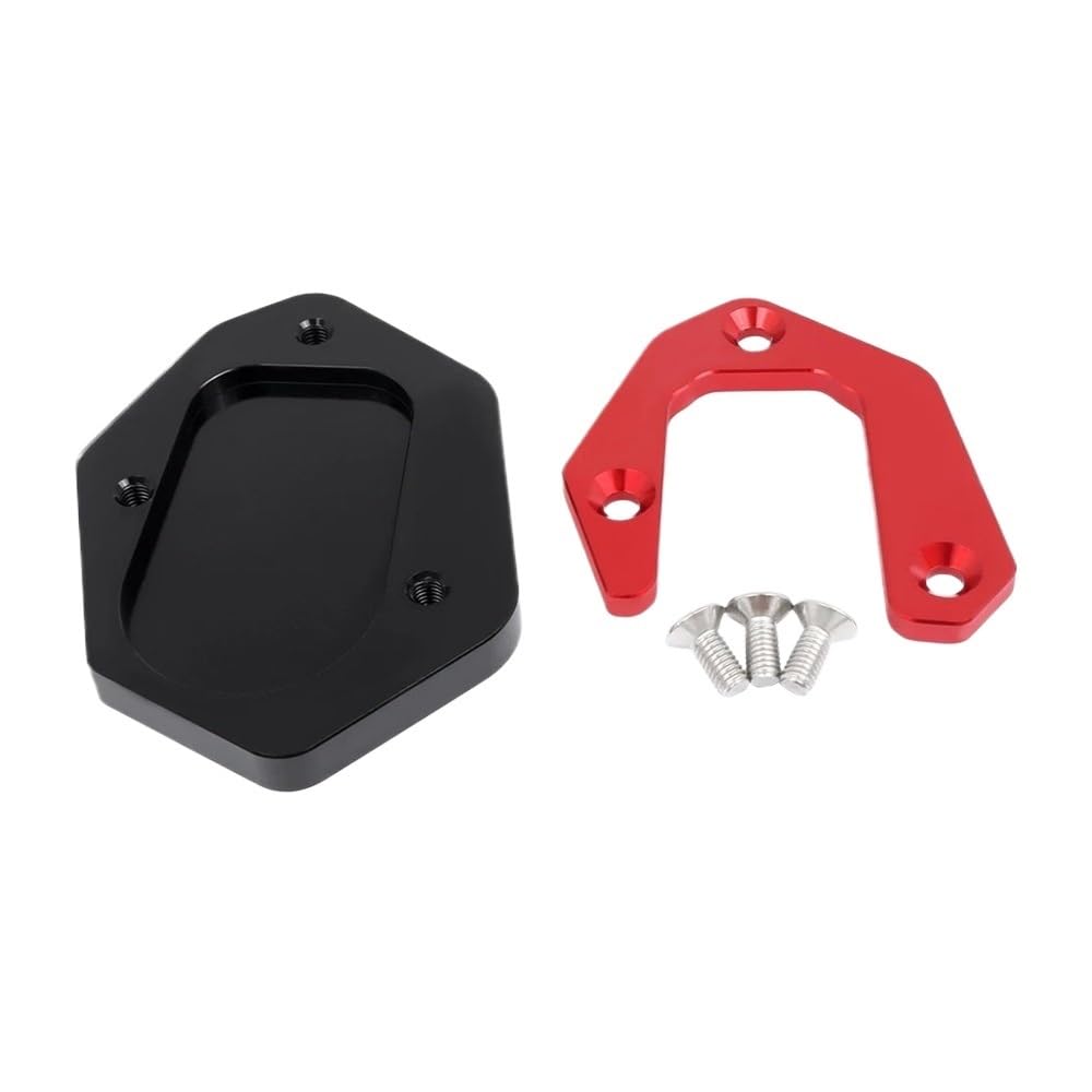 AXCAR Motorrad Kickstand Fuß Seitenständer Verlängerung Pad Stützplatte Für F850GS Für F750GS Für F850 Für F750 GS Für F 750 850 GS 2018-2023 Ständer Stützpolster(Color-1) von AXCAR