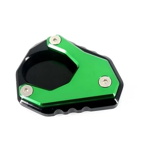 AXCAR Motorrad Kickstand Fuß Seitenständer Verlängerung Pad Stützplatte Vergrößern Ständer Für ZX-25R Für ZX25R Ständer Stützpolster(Green) von AXCAR