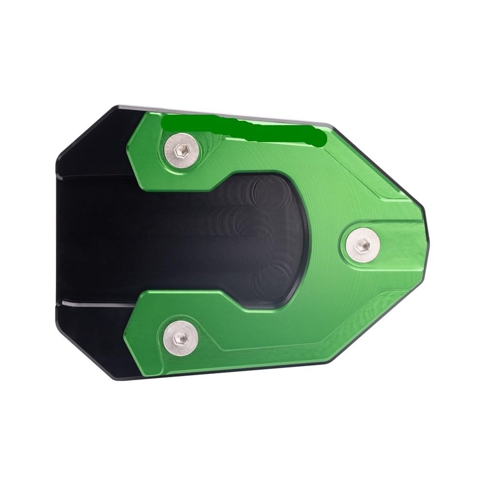 AXCAR Motorrad Ständer Seite Stehen Enlarger Pad Motorrad Zubehör Für K&awasaki Für vu&lcan Für S 650 Für VN650 Für vu&lcan Ständer Stützpolster(Green) von AXCAR