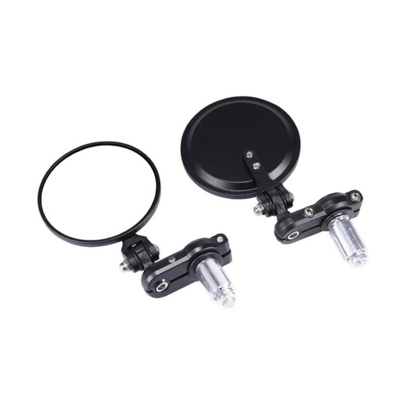 Für CB650R Für MT 09 Für Ninja 400 Für GSR600 Für TRK 502 Motorrad Rückspiegel Faltbare 22mm Lenker Ende Spiegel Rückspiegel Spiegel von AXCAR