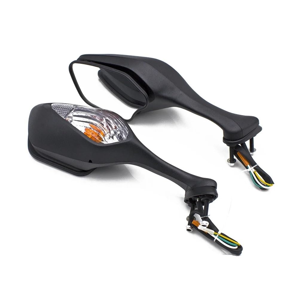 Für CBR1000RR Für CBR 1000 RR 2008-2016 2009 2010 201 1 Paar Motorrad Rückansicht Seitenspiegel Mit LED-Blinker Rückspiegel Spiegel(Color2) von AXCAR