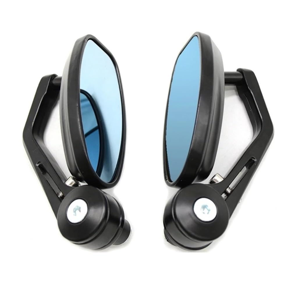 Für K&awasaki Für Z125 Für Z650 Für Z750 Für Z1000 Für ER6N Für ER6 7/8 "22 MM Motorrad Spiegel Lenker Rearview Außenspiegel Rückspiegel Spiegel(Color1) von AXCAR