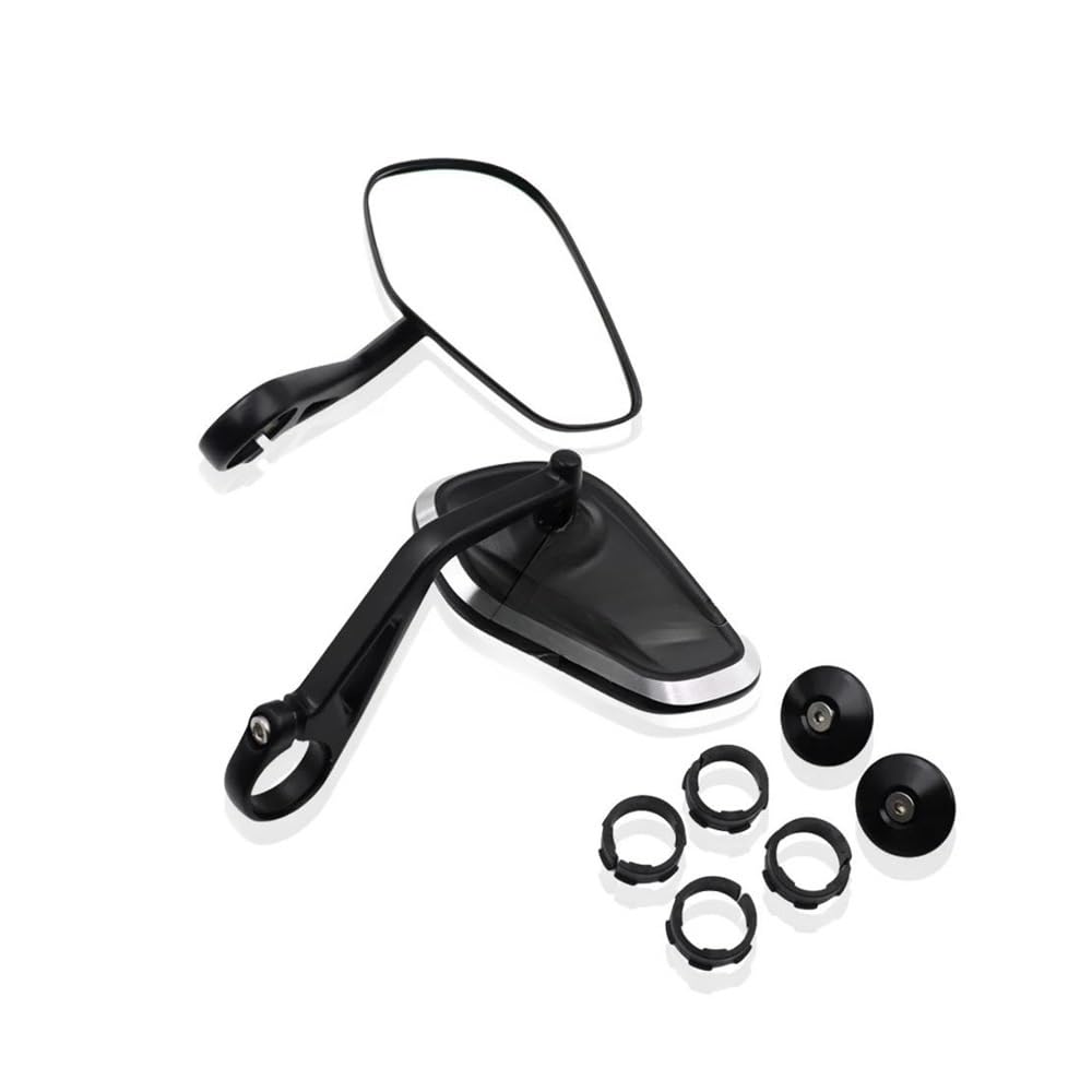 Für T&riumph Für Thruxton Für 765R Für 765RS S Motorrad Lenker Lenker Rearview Außenspiegel Lenker End Spiegel Rückspiegel Spiegel(Color1) von AXCAR