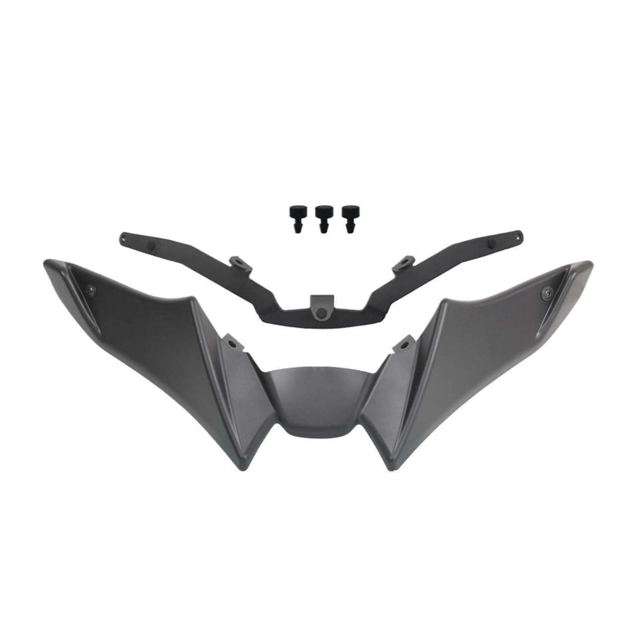 Für Y&amaha MT09 SP MT-09 MT 092021-2024 Motorrad Aerodynamische Flügel Deflektor Abtrieb Forntal Spoiler Verkleidung Shroud Flügelspoiler Motorrad von AXCAR