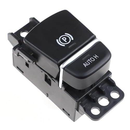 AXCDEVFC Auto Handbremsschalter Kompatibel Mit Für G30 2015-2019 Für F90 Für M5 G31 2016-2019 Auto Helle Oberfläche Elektronische Handbremse Feststellbremsknopf OEM 6131-6842-027 von AXCDEVFC