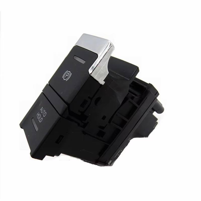 AXCDEVFC Auto Handbremsschalter Kompatibel Mit VW Für Tiguan 2017 2018 2019 2020 2021 2022 Auto Auto Hold-Taste Elektronische Handbremse Parkbremsschalter OE:5NG927225 von AXCDEVFC