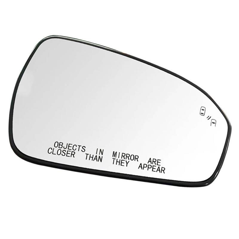 AXCDEVFC Flügelspiegelglas Kompatibel Mit Ford Für Fusion 2013–2021 Links/rechts Beheizter Seitenspiegel Glasrückspiegel Mit Totem Winkel DS7Z-17K707-H DS7Z-17K707-C(Right) von AXCDEVFC