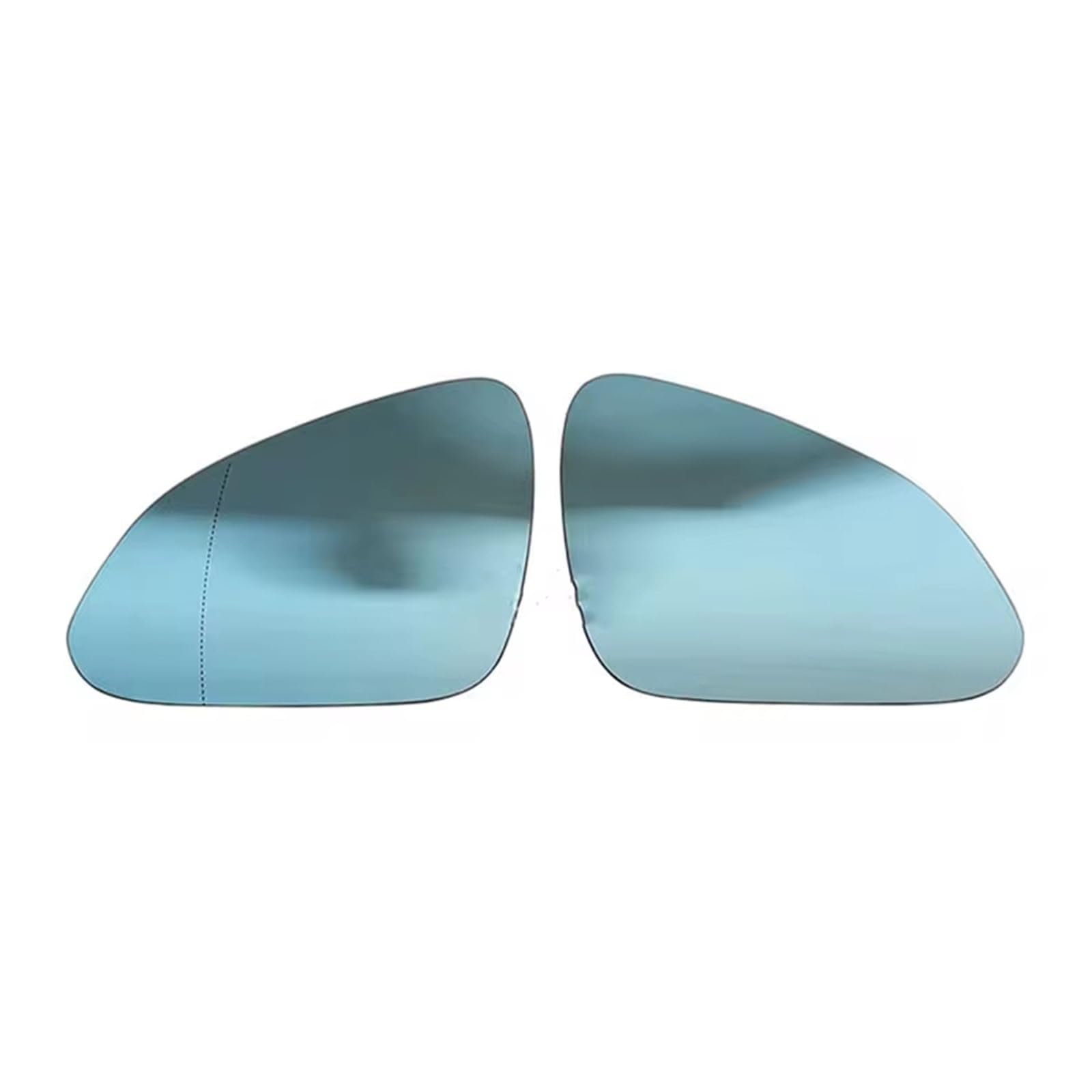 AXCDEVFC Flügelspiegelglas Kompatibel Mit Opel Für Vauxhall Für Insignia 2008 2009 2010 2011 2012 2013–2016 Autozubehör Blau/Weiß Beheiztes Rückspiegelglas(Blue,1 Pair) von AXCDEVFC