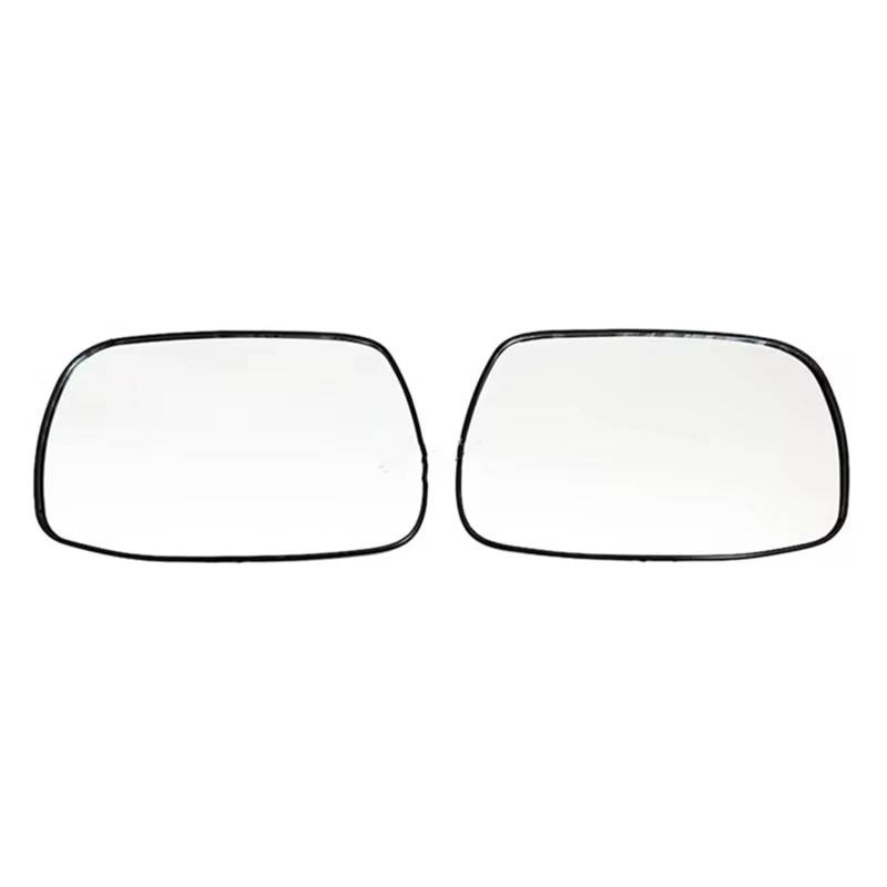 AXCDEVFC Flügelspiegelglas Kompatibel Mit Toyota Für Lion Für Premio 2001 2002 2003 Auto-Verbrauchsteile Rückspiegelglas Auto-Zubehörobjektiv(1 Pair) von AXCDEVFC