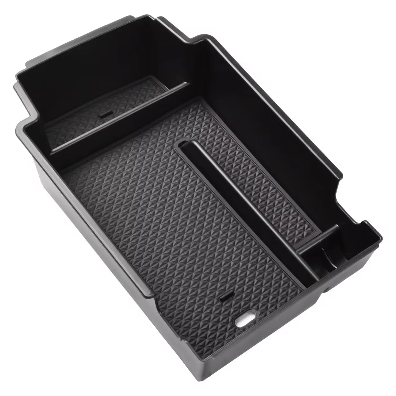 AXCDEVFC Mittelkonsole Handschuhfach Kompatibel Mit Chevrolet Für Blazer 2019 2020 2021 2022 Center Console Organizer Container Autozubehör Auto Mittelarmlehne Aufbewahrungsbox(Black) von AXCDEVFC