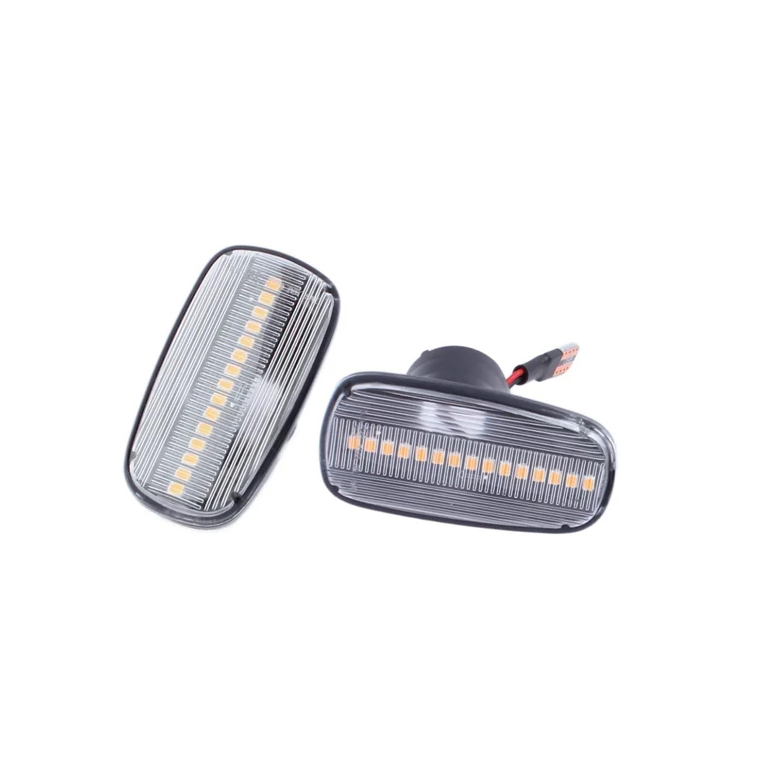 AXCDEVFC Rückspiegel Blinker Licht Kompatibel Mit Lexus Für SC430 2002–2005 Für LS430 (UCF30) 2001–2022 Für IS200 IS300 1999–2005 Seitenspiegelanzeige Blinker(Crystal Type) von AXCDEVFC