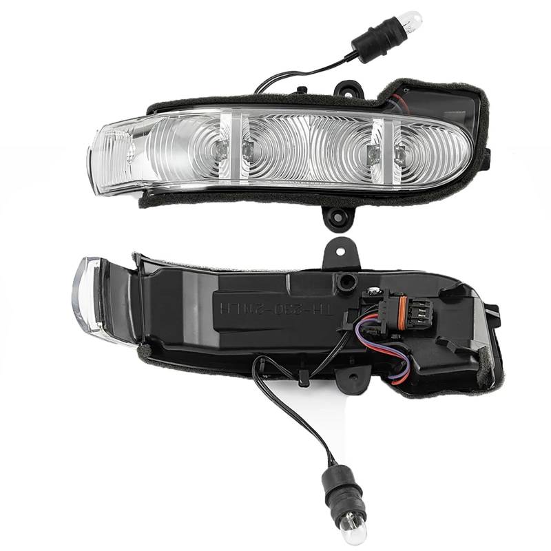 AXCDEVFC Rückspiegel Blinker Licht Kompatibel Mit Mercedes Für Benz Für GE-Klasse W211 S211 W463 W461 2038201321 2038201421 Blinkerleuchte Seitenblinker Rückspiegelleuchte von AXCDEVFC