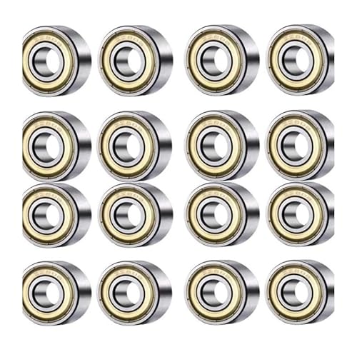 10PCS High Speed Silent Small 603-699 604 605 606 608 8 * 22 * 7 mm 623 624 626 628 686 687 688 692 693 697 696 ZZ 2RS 2Z AXHNGUQB(ZZ,ABEC 3_626-6X19X6MM) von AXHNGUQB