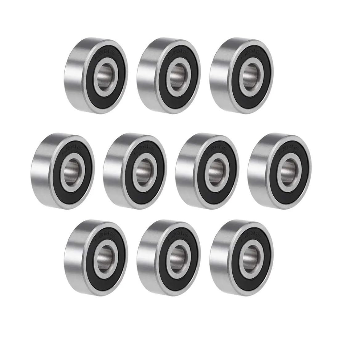 10Pcs/Lot 603-699 Miniature Deep Groove Ball Bearing 604 605 606 608 623 624 626 628 686 687 688 692 697 696 ZZ 2RS 2Z Bearings AXHNGUQB(-2RS,ABEC 3_628-8X24X8MM) von AXHNGUQB