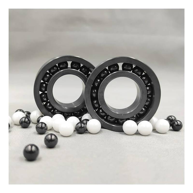 1Pcs Silicon Nitride Full-Ball Ceramic Bearings 606 608 625 688 6000-6906 Si3N4 Corrosion Resistant Insulation AXHNGUQB(6003-17x35x10mm) von AXHNGUQB