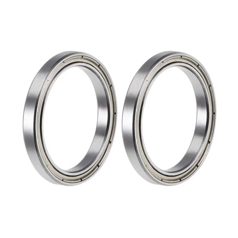 2/5pcs Bearing 608 6700 6701 6702 6703 6704 6705 6706 6707 6708 6709 6710-2RS ZZ Ultra Thin Wall Rubber Shielded Ball Bearings AXHNGUQB(Zz,5PCS_608 8X22X7MM) von AXHNGUQB