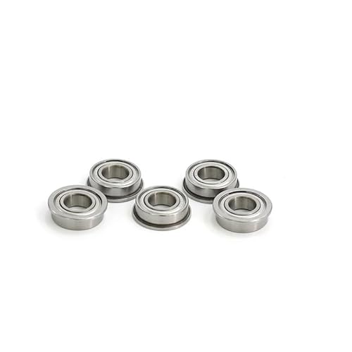 2-100 pcs with Flange, Flange Bearing F692 F693 F694 F695 F696 F697 F698 F699 ZZ AXHNGUQB(F692,100Pcs) von AXHNGUQB