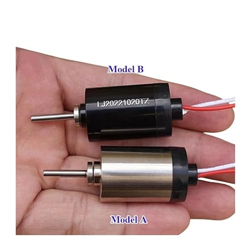 2233 22mm*33mm electronic starter DC 6V 13800RPM High Speed Carbon Brush Nail electronic starter Front Ball Bearing DIY Hobby Toy Model AXHNGUQB(Model B) von AXHNGUQB