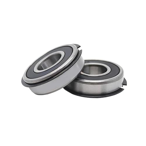 2pcs Bearing with Flange snap Ring Groove 6200N 6201N 6202N 6203N 6204N 6205N 6206N 6207N 2RS ZZ AXHNGUQB(2RS,6205N) von AXHNGUQB