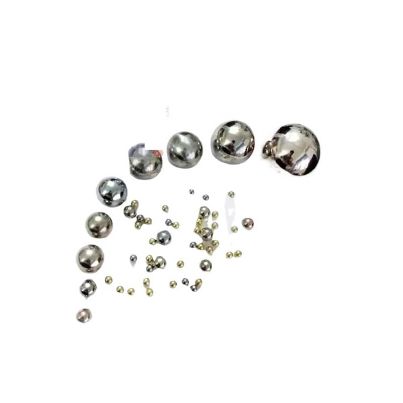 50pcs 6.35mm 6.35 4mm 5mm 6mm 8mm 9mm 10mm G10 Bike Bicycle Cycling Steel Ball Bearing Silver Tone Bikes Replacement Balls AXHNGUQB(2.381mm) von AXHNGUQB