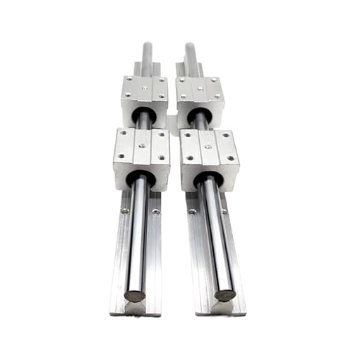 Guide SBR 2pcs Linear Guide Rail SBR12 / SBR16 / SBR20 1200mm 1300mm+ 4pcs SBR12/16/20UU Linear Bearing Blocks For CNC Part AXHNGUQB(SBR20UU,1200mm) von AXHNGUQB