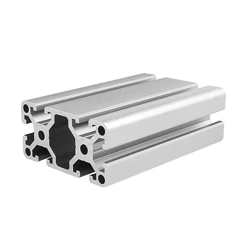 Industrial 4080 Aluminum Profile 4080W Heavy-Duty Automatic Assembly Line Aluminum Profile Thickened 3mm 500MM AXHNGUQB(4080W-Silver,100mm) von AXHNGUQB