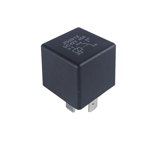 JD2912 40A Car Relay 5 Pins DC12V 24V 72V Coil Vehicle Changeover Relay with Socket AXHNGUQB(DC12V) von AXHNGUQB