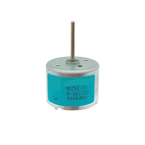 M25E-11 RF-310 electronic starter DC 3V-12V 10500RPM Metal Brush 24mm Round Spindle electronic starter Long Shaft DIY Toy Fan Model AXHNGUQB von AXHNGUQB